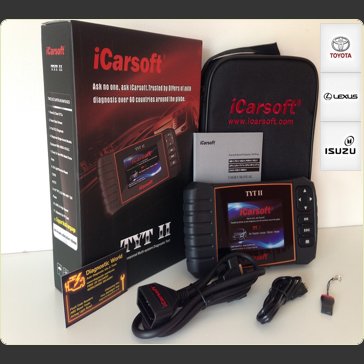 iCarsoft TYT II TOYOTA LEXUS OBDII Engine Diagnostic Scanner Airbag Abs Service 
