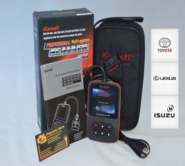 iCarsoft i905 Toyota Isuzu Lexus Diagnostic World