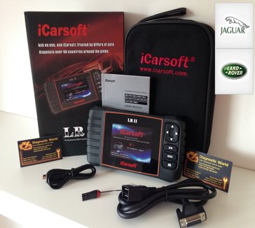 iCarsoft LR II 2 Land Rover Jaguar Diagnostic World UK