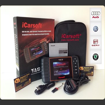 iCarsoft VAG II 2 Audi Seat Skoda VW Diagnostic World UK