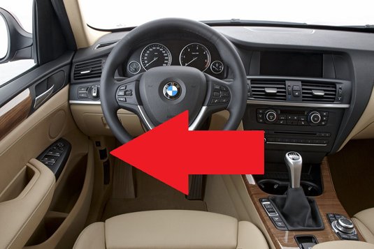 BMW x3 F25 diagnostic port location picture