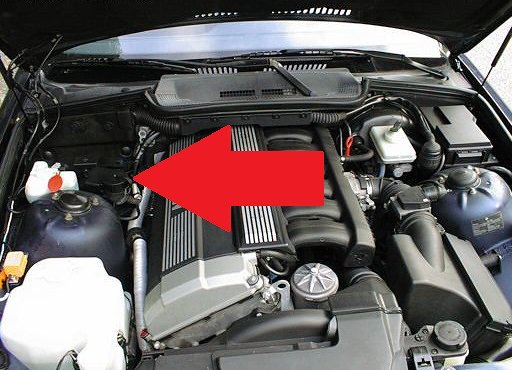 Ubicación del puerto de diagnóstico BMW E3 e46 obd Ubicación del puerto de diagnóstico BMW E3