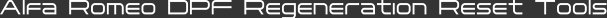 Alfa Romeo DPF Regeneration Reset Tools